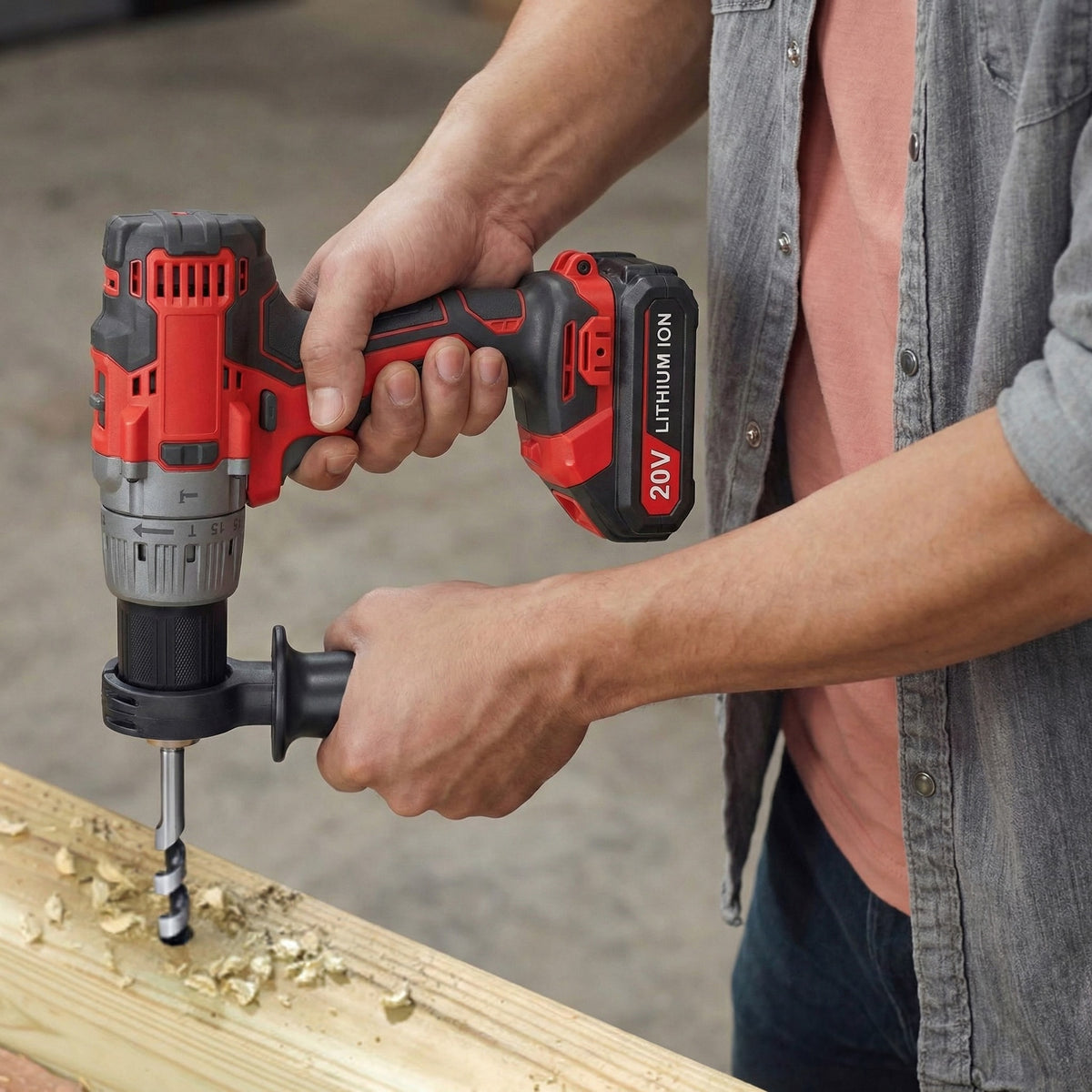 Brushless Hammer Drill-3