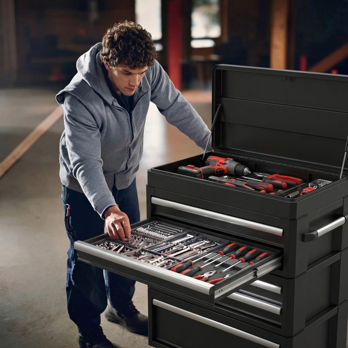 Steel Organizer Chest-3